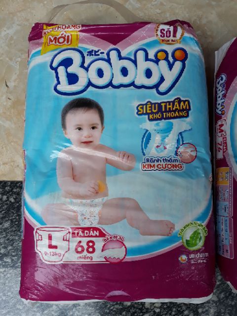 Tã dán BOBBY M76/ L68/ XL62/ XXL56