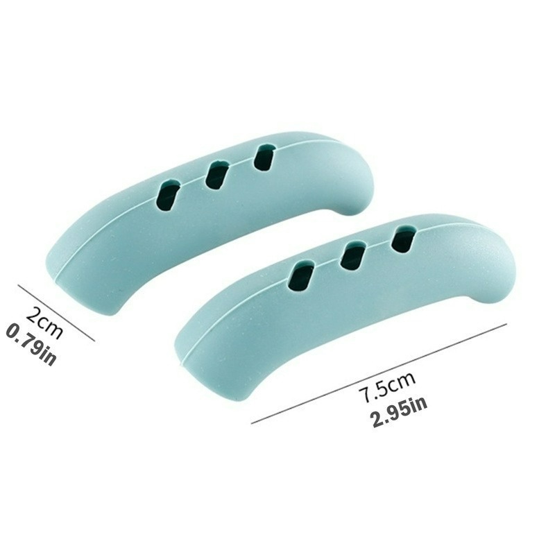Set 2 Miếng Silicone Bọc Tay Cầm Nồi Cách Nhiệt