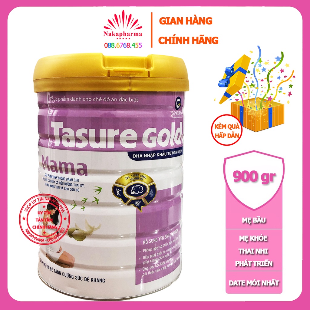 Sữa bột Tasure Gold Mama dành cho phụ nữ mang thai & đang cho con bú