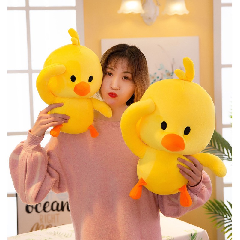 THÚ NHỒI BÔNG VỊT VÀNG TIKTOK ĐÁNG YÊU SIÊU MỀM MỊN  HÀNG CAO CẤP LOẠI 1 CHẤT LƯỢNG CAO