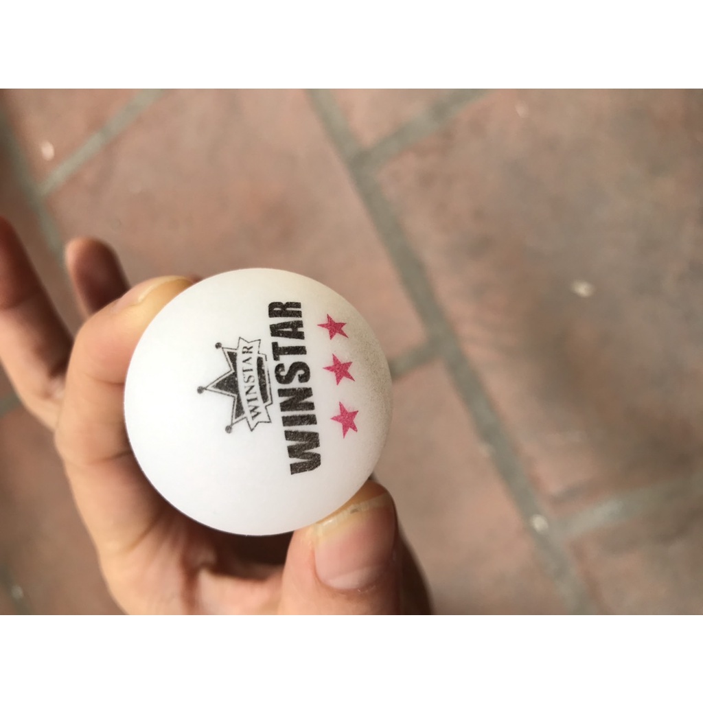 Combo 70 quả bóng bàn tập luyện Winstar (2 màu trắng và vàng) hàng chính hãng