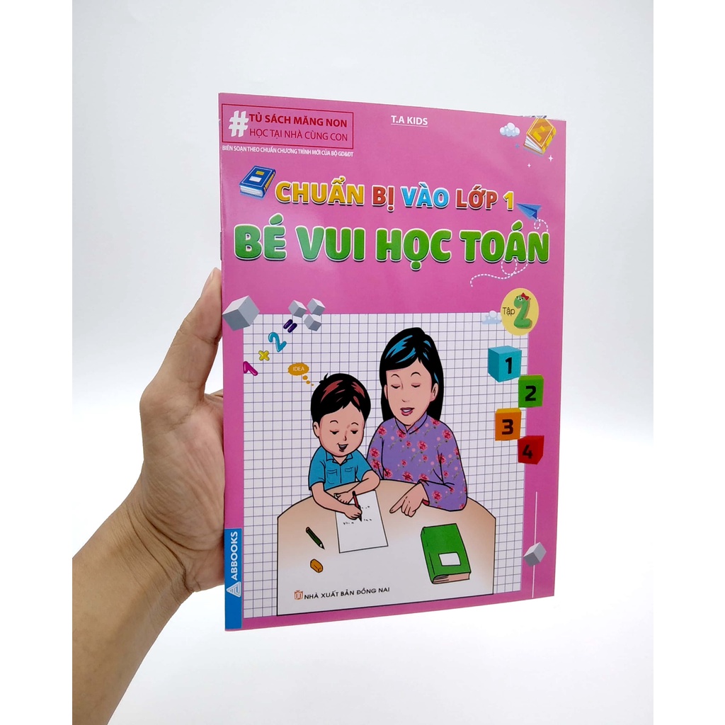 Sách Chuẩn Bị Vào Lớp 1 - Bé Vui Học Toán - Tập 2