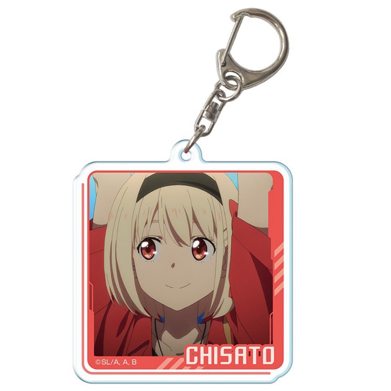 Ygt Móc Khóa Hai Mặt Hóa Trang Nhân Vật Chisato Nishikigi Bằng Acrylic Inoue Takina Lycoris Recoil