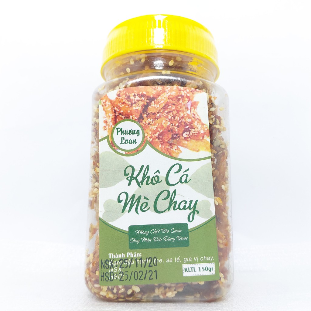 Khô cá mè chay Huế 150g Thơm giòn - Chayhome - Thực phẩm chay + TẶNG RONG BIỂN KHÔ AN NHIÊN Đơn 299k