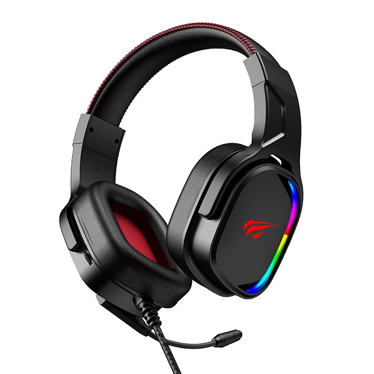 Tai Nghe Gaming Headphone HAVIT H2022U, Driver 53mm, Đèn RGB, Giả Lập 7.1 - Hàng Chính Hãng
