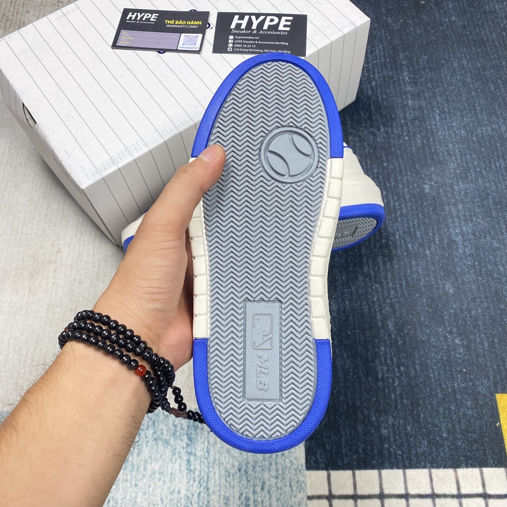 Giày sneaker MLB Chunky Liner LA (MLB Trắng/Xanh) - HYPE Sneaker | Bản 1:1 chuẩn