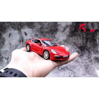 Mô hình xe porsche 911 red 1:36 alloy model 7728