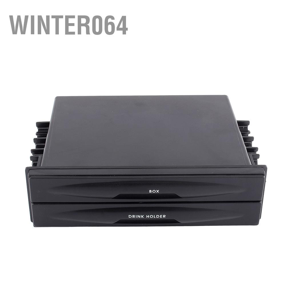 Đài Phát Thanh Din Đôi Kèm Hộp Đựng Mới Thông Dụng Cho Xe Hơi