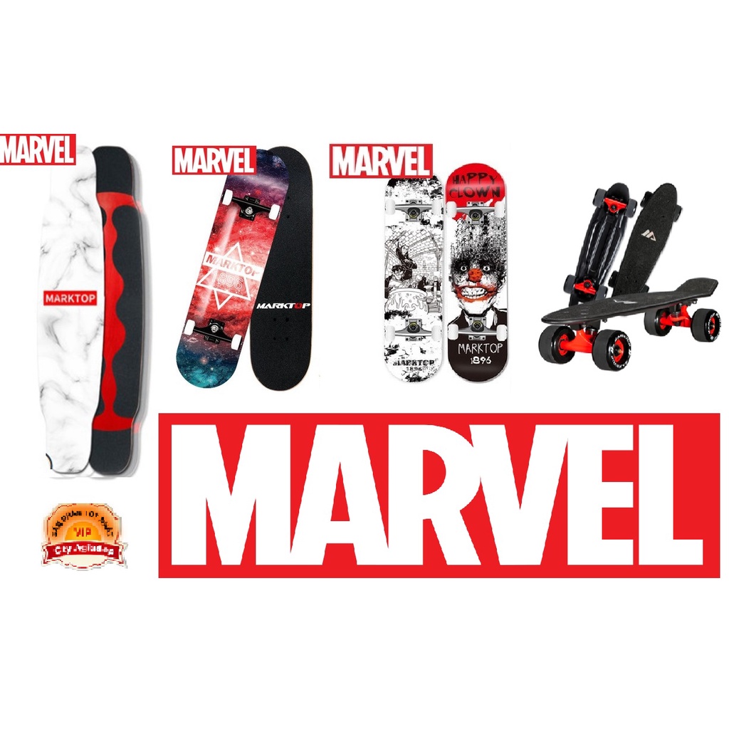 Vũ trụ ván trượt Marvel hàng xịn, cao cấp (các loại - tùy chọn)