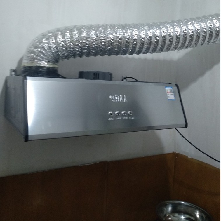 Ống gió mềm nối máy hút mùi bếp, quạt thông gió D150/D200