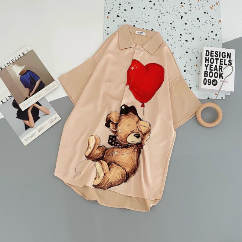 Đầm pijama đầm ngủ dê thương dài qua gối , chất liệu vải lụa satin mềm mịn mặc rất mái thoải mái , free size 45kg-70kg