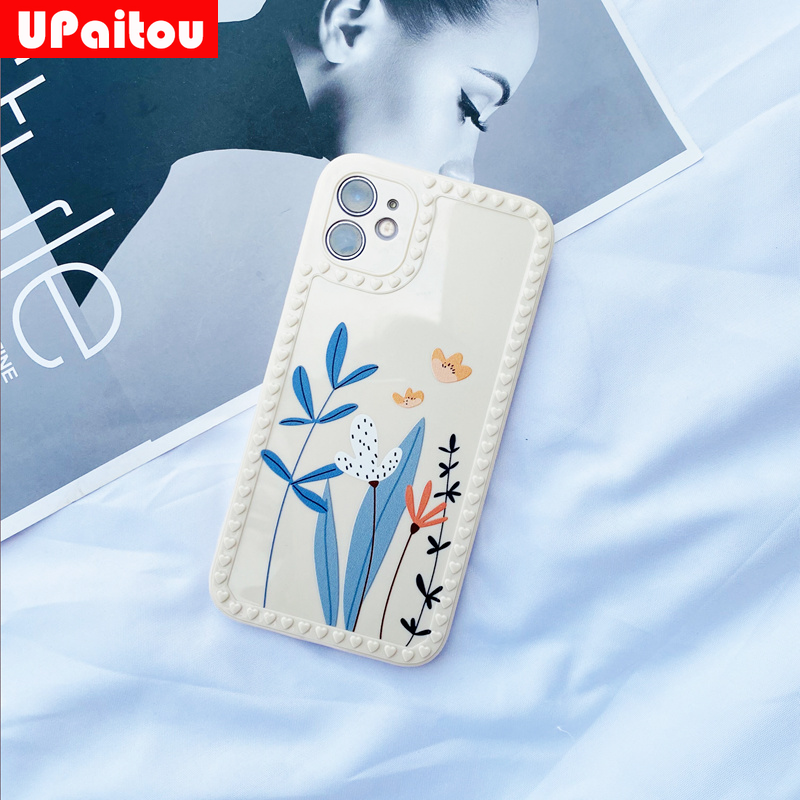 ốp điện thoại Tpu Họa Tiết Hoa Dễ Thương Cho Iphone 12 11 Pro Max Se 2020 X Xr Xs Max 8 7 6s 6 Plus | BigBuy360 - bigbuy360.vn