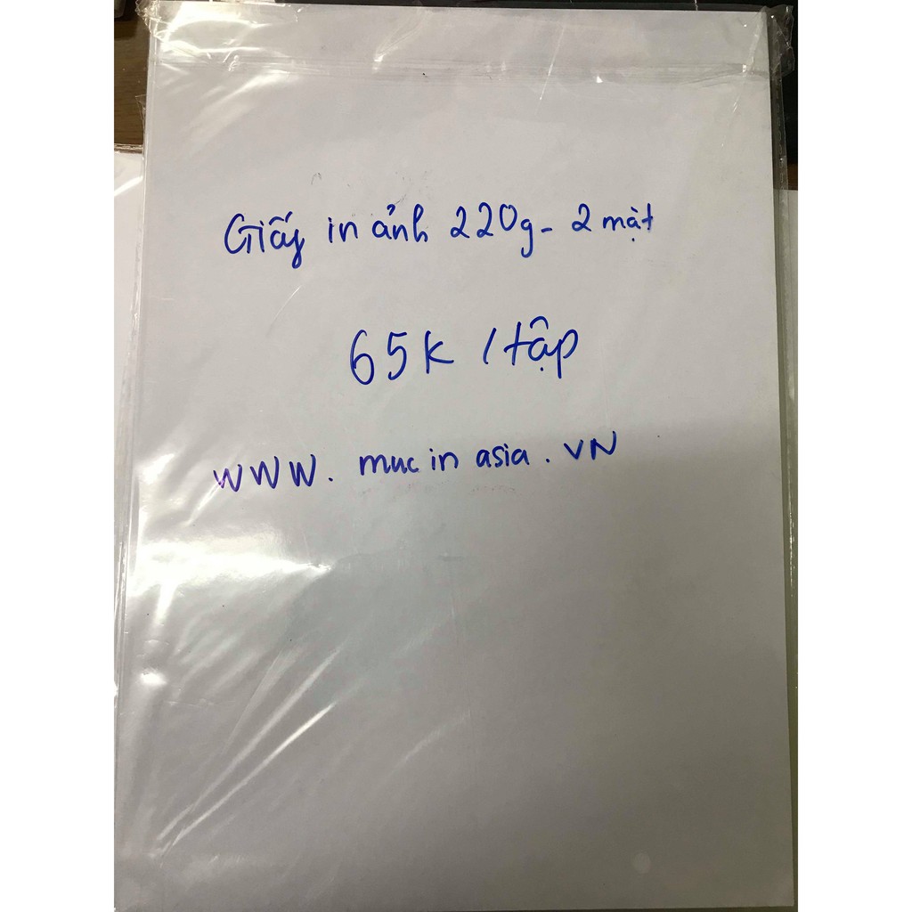 Giấy in ảnh A4 2 mặt 230g