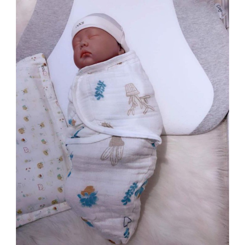 Ủ Kén Xô Sơ Sinh Aden Anais Siêu Mềm Cho Bé/ Nhiều Mẫu