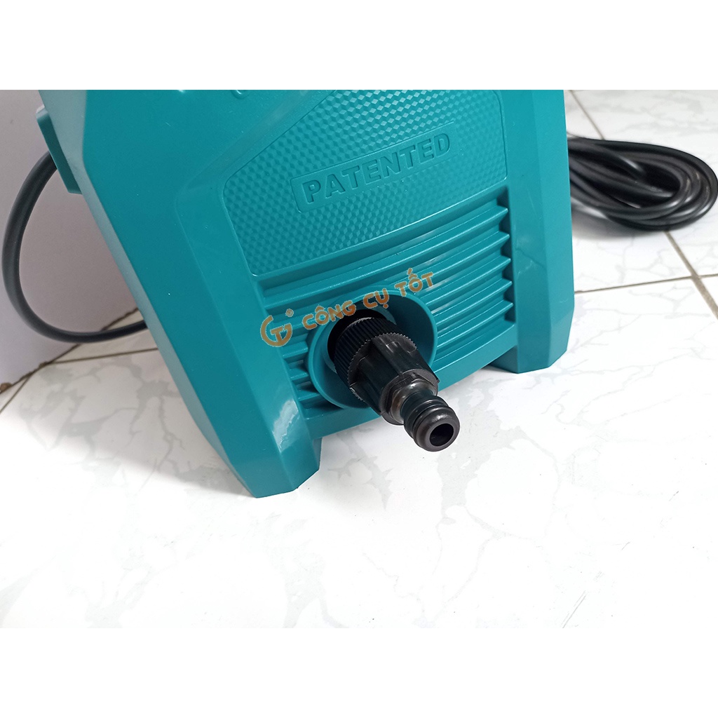 Bộ máy xịt rửa gia đình 1200W 220V tốc độ 5.5 lít/phút kèm 3m dây và vòi Total