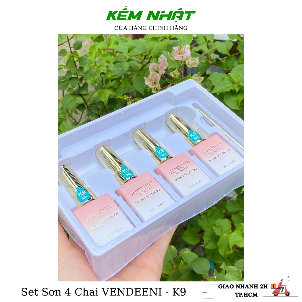 Set Sơn 4 Chai VENDEENI