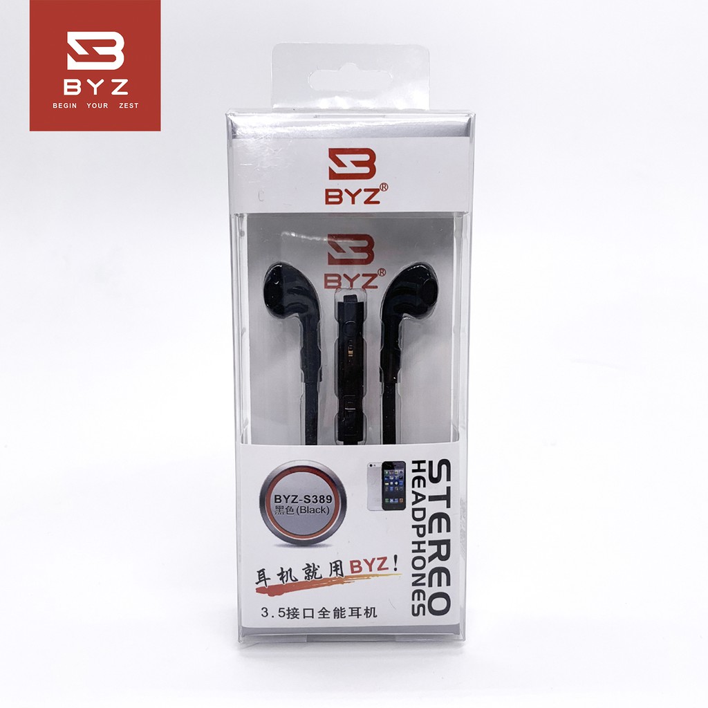 Tai Nghe Nhét Tai Dây Dẹt BYZ S389  NGỌC ANH MOBILE