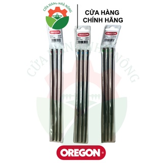 Bộ 3 dũa cưa máy Oregon 4 / 4,8 / 5,5mm hàng chính hãng