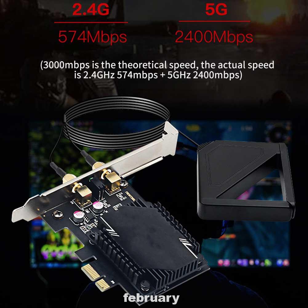 Bộ Ăng Ten Tín Hiệu Cho Máy Tính 3000m Wifi6 802.11ax | BigBuy360 - bigbuy360.vn