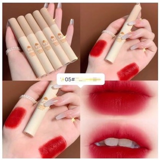 Set 5 cây Son Kem lì Vongee Hạt Dẻ