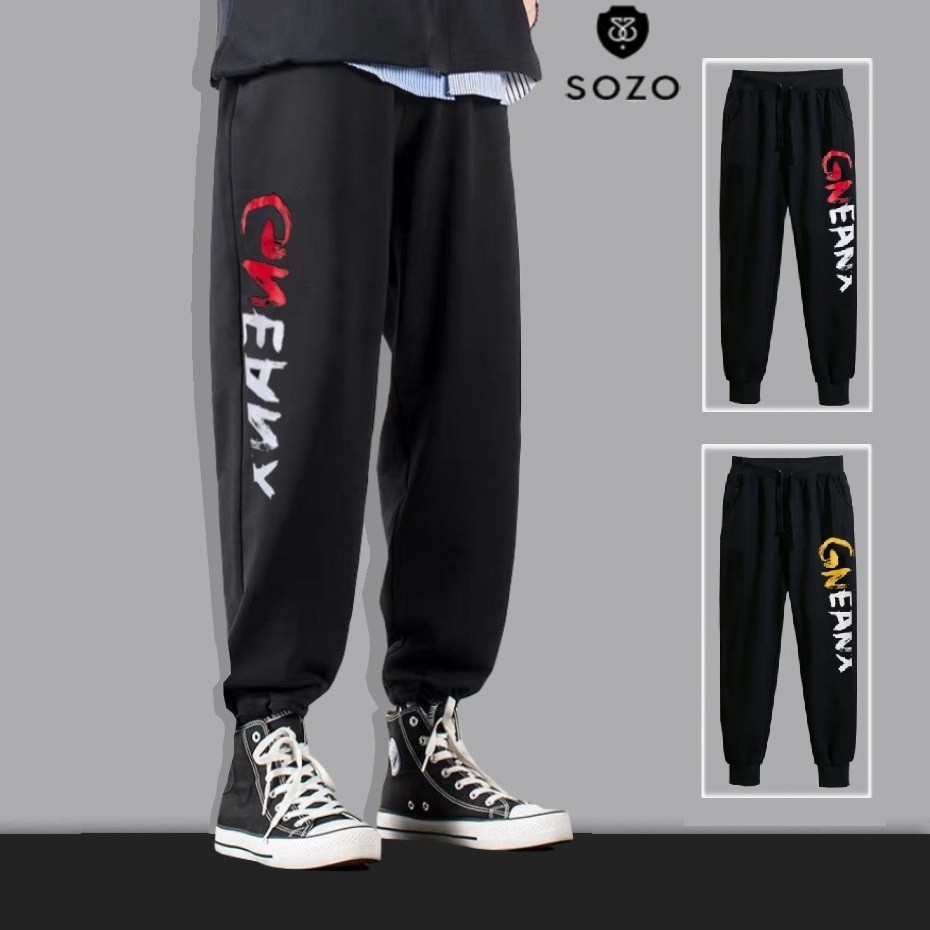 Quần Dài Thể Thao Jogger Nam Nữ Unisex Chất Vải Nỉ Bông