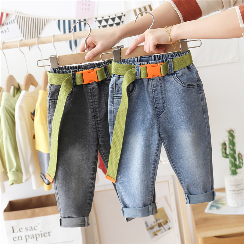 Quần Jeans Dài Thời Trang Dành Cho Bé Trai