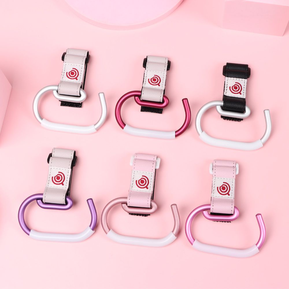 Móc treo đồ gắn xe đẩy em bé bằng hợp kim nhôm chống trượt chất lượng