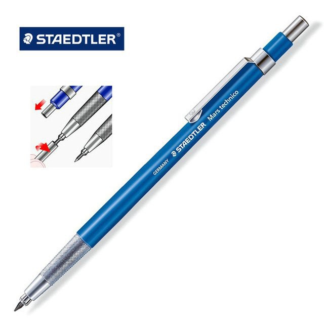 Bút kẹp lõi chì 2mm Staedtler 780C Mars Technico Leadholder Pencil