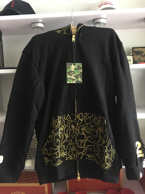 [Góc Ảnh Thật] Áo Bape Zip Hoodie Shark  | BigBuy360 - bigbuy360.vn