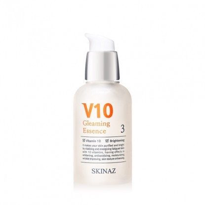 Tinh Chất Dưỡng Trắng Da V10 Gleaming Essence Skinaz 50ml