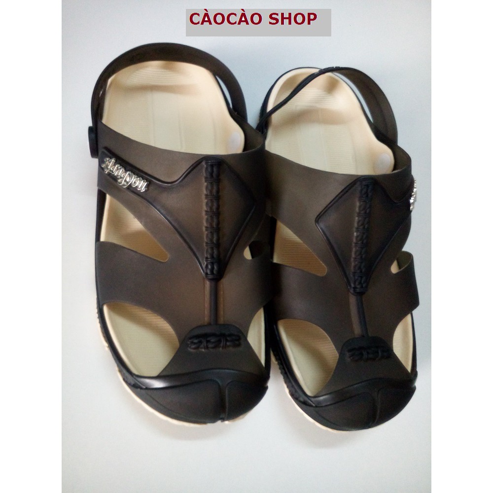 GIÀY NHỰA NAM CÁ TÍNH