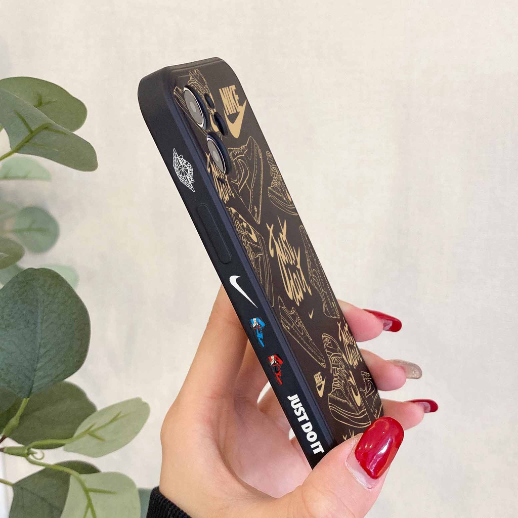 Ốp Điện Thoại Mềm Hình Đôi Giày Thời Trang Cho iPhone 14ProMax 13Pro 12 11 XSMax