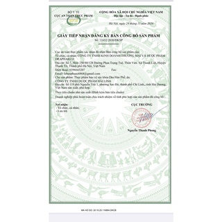 HÀN PHẾ - siro ho thảo dược