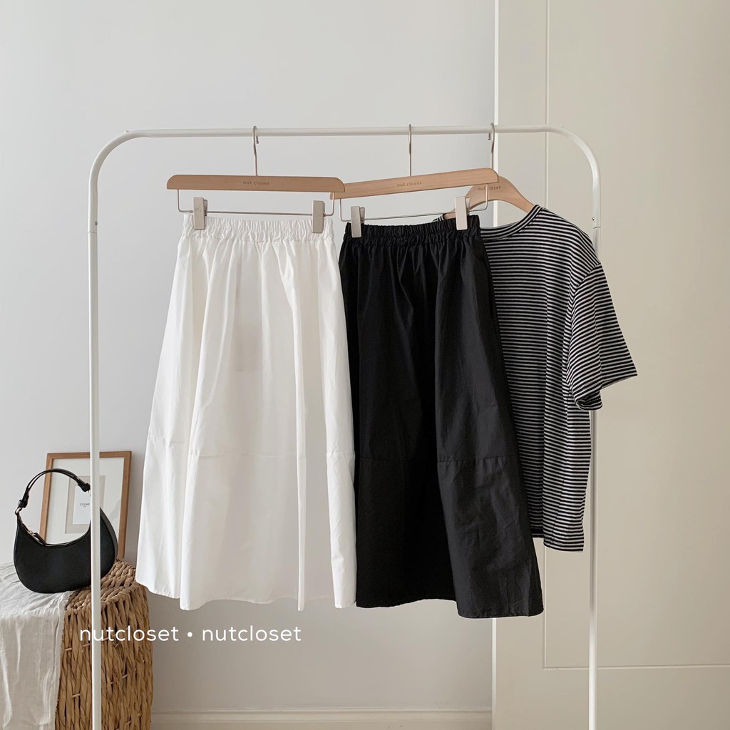 [Mã FADIRECT20 giảm 20K đơn 150K] Chân váy cạp chun dáng dài _ CV0033