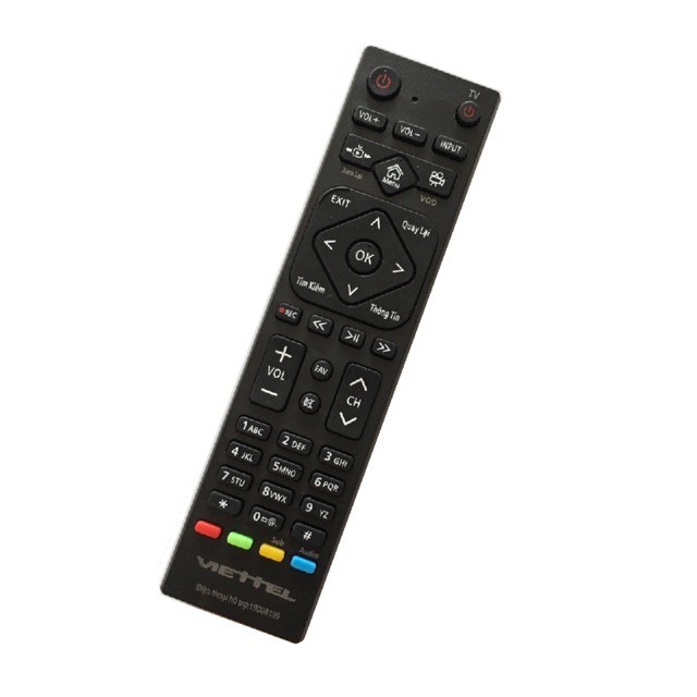 Điều khiển VIETTEL - Remote VIETTEL - dùng cho đầu thu internet VIETTEL