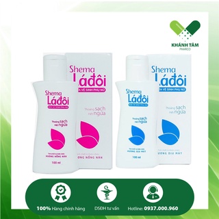 ! Dung dịch vệ sinh Shema Lá Đôi 100ml, 200ml [Shima, sema, shemar]
