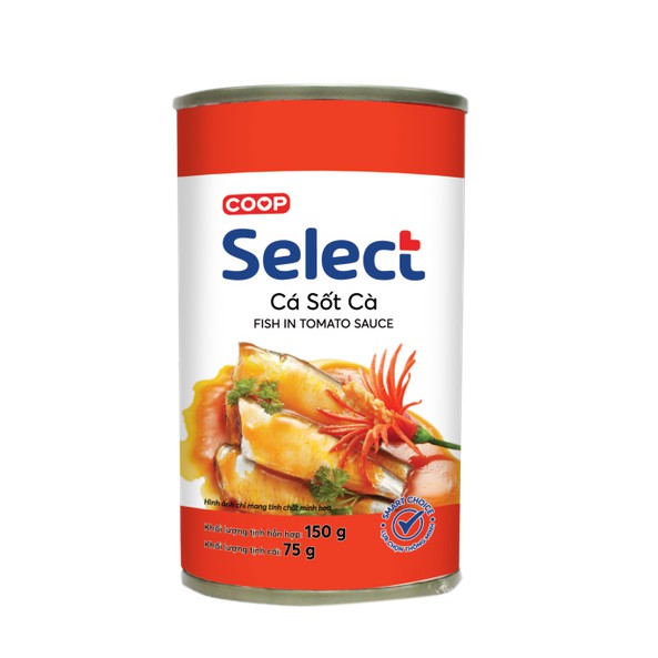 Cá trích sốt cà Co.op Select 150 g