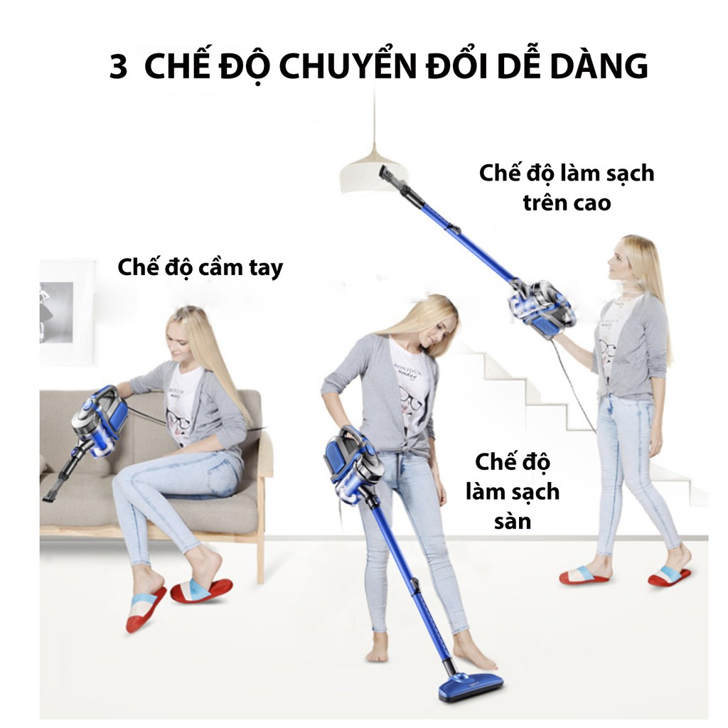 [Mã ELMS5 giảm 7% đơn 300K] Máy Hút Bụi Cầm Tay KB - F08 Thế Hệ Mới 600W bộ lọc có thể rửa nước | BigBuy360 - bigbuy360.vn