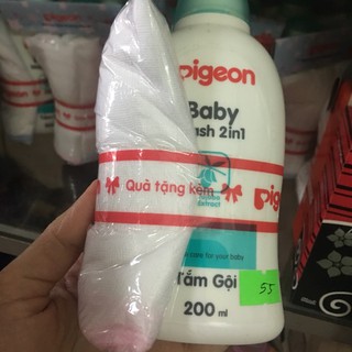 Sữa tắm gội 2 in 1 cho bé tặng 2 khăn mặt