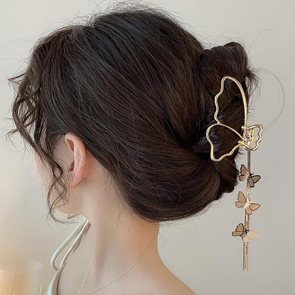 Kẹp Tóc Bướm Hợp Kim Thời Trang Cho Nữ