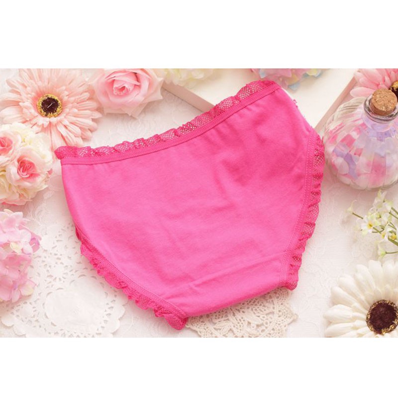 Bộ 3 quần lót cotton in hình chuột Mickey đáng yêu dành cho bé gái