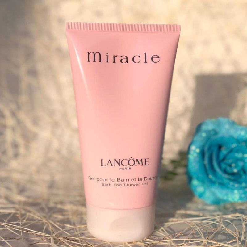 Bill Đức- Gel tắm, dưỡng thể nước hoa Lancome Miracle 150ml (kho hàng đức)