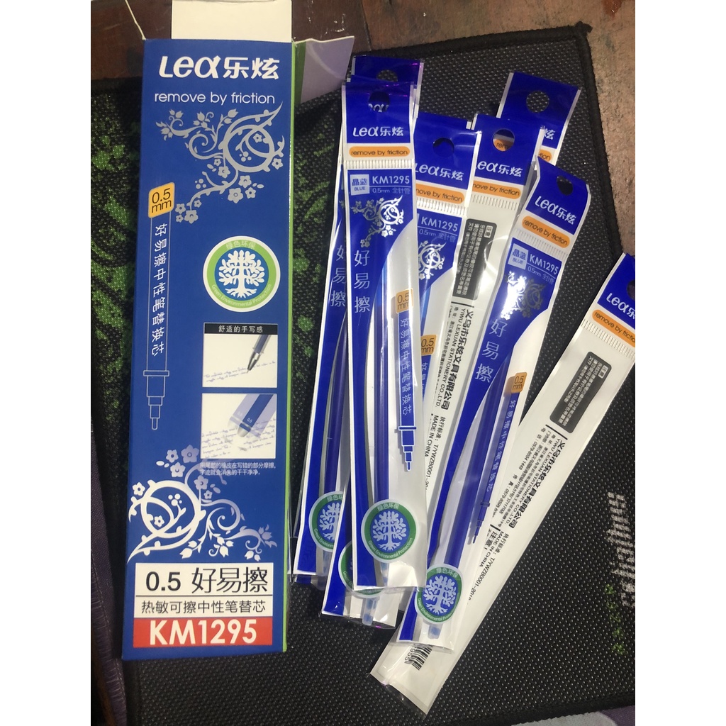 Hộp 20 Ruột Bút Nước KM-1295 Xoá Được