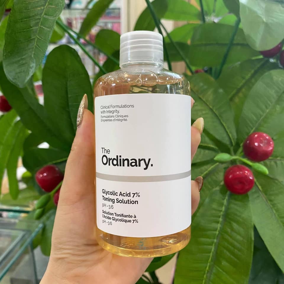 Nước hoa hồng The Ordinary Glycolic Acid 7% Toning Solution Toner tẩy tế bào chết