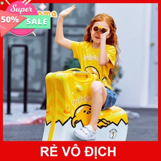Vali du lịch kéo kiêm ghế ngồi cho bé phiên bản trứng vỡ của B.Duck ( Siêu hotttt) Còn Ít