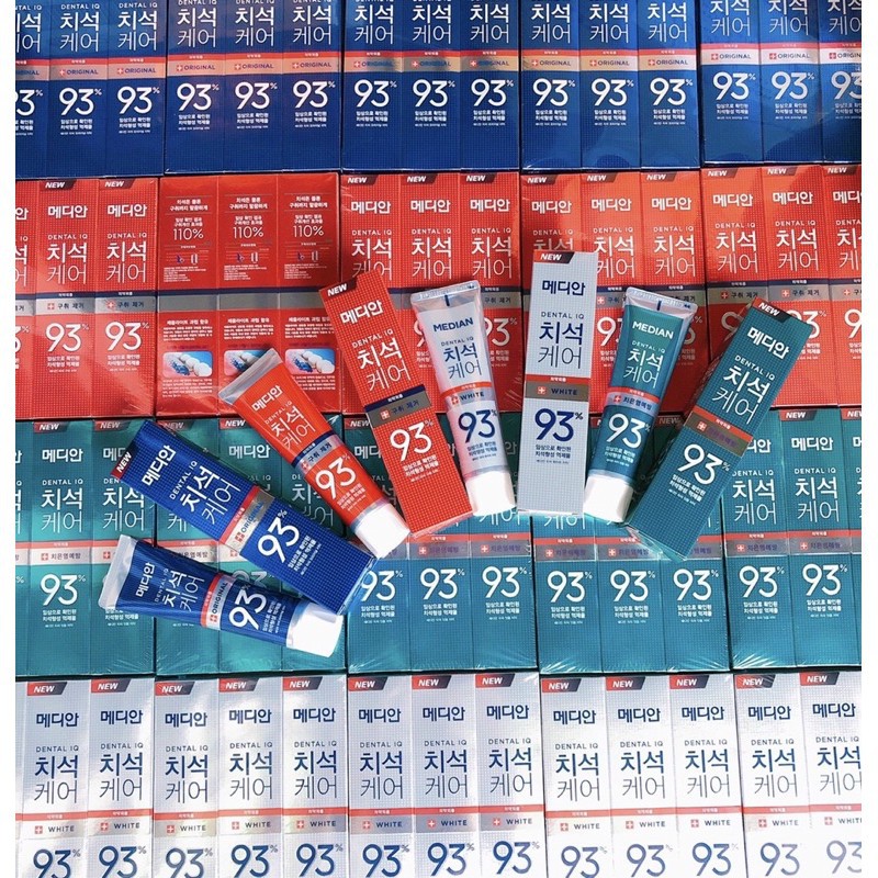 KEM ĐÁNH RĂNG MEDIAN 93% TOOTH-PASTE 120GR HÀN QUỐC