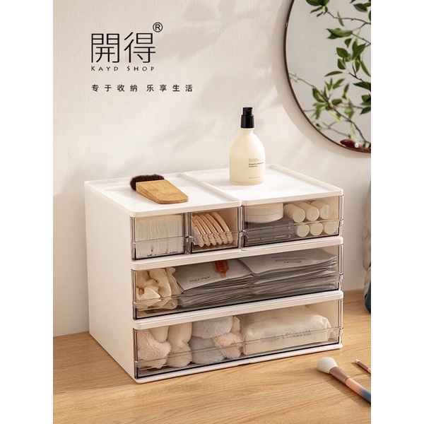 Tủ ngăn kéo hộp văn phòng a4 tập mỹ phẩm, văn phòng phẩm, tủ đựng đồ sinh viên Chimi house