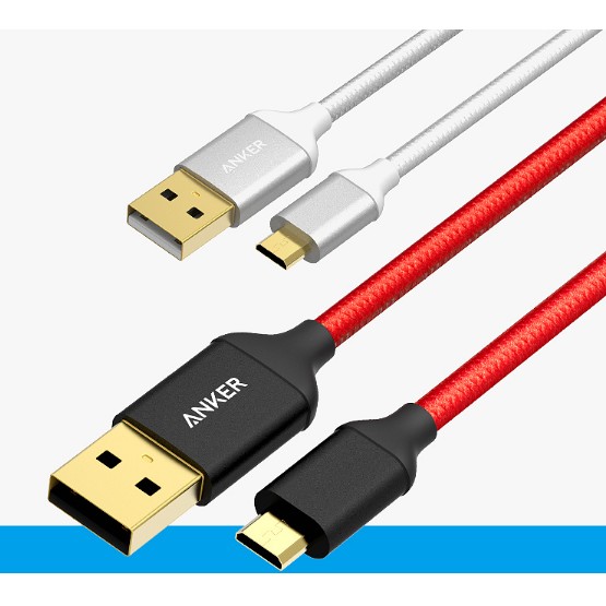 Cáp sạc ANKER Nylon 1.8m