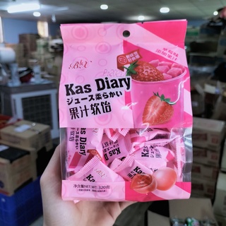 Kẹo Dẻo Trái Cây Kas Diary 320gr