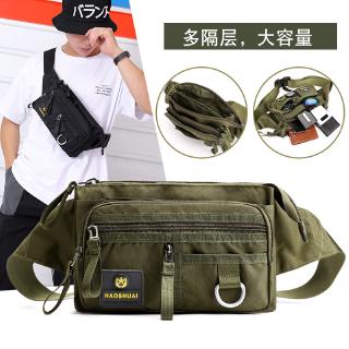 Túi đeo hông nhiều ngăn chống trộm thiết kế sức chứa lớn dành cho nam nữ